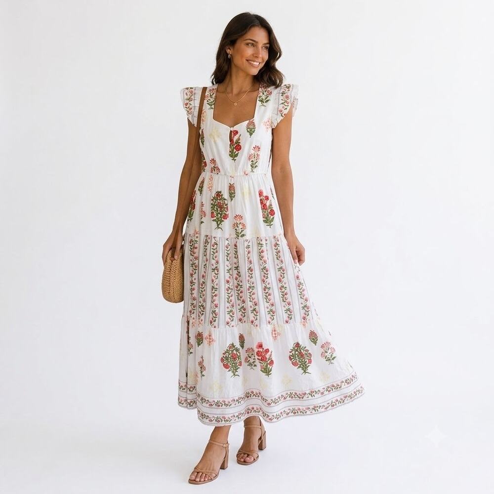 CELINA MOON Dress Size L NWT